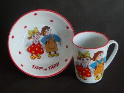 Kauss ja kruus Tipp ja Täpp Lastele